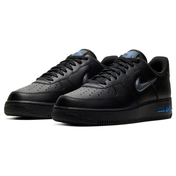 Ghete pentru bărbați Nike Air Force 1 Jewel 43 / Black photo 1