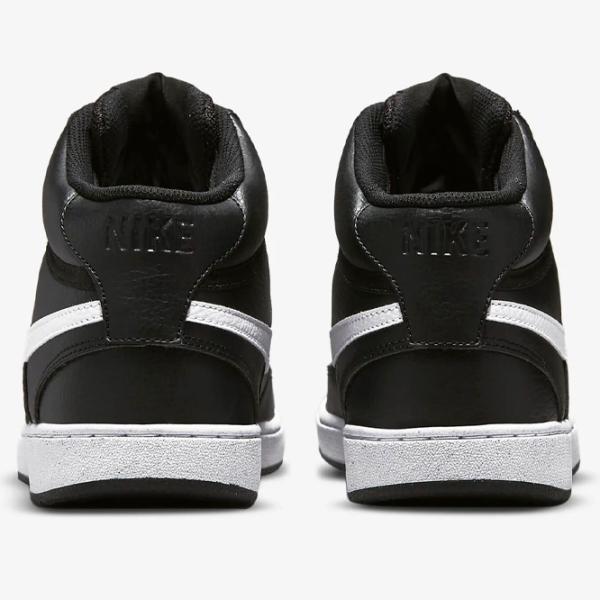 Ghete pentru bărbați Nike Court Vision Mid Nn 45.5 / Black photo 5