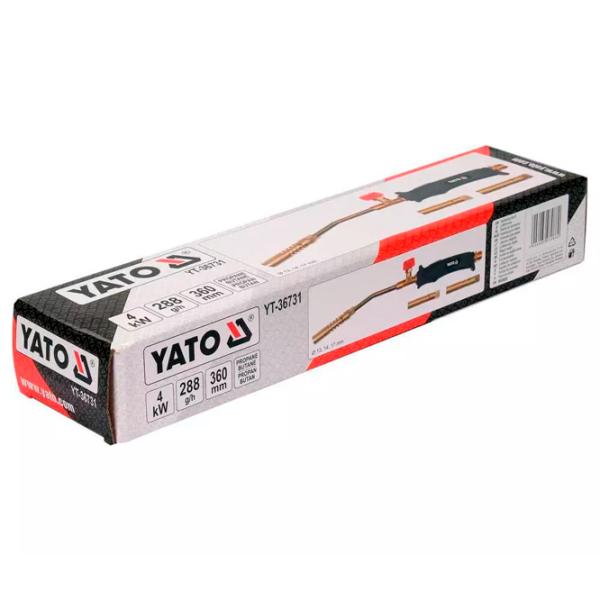 Горелка Yato YT36731 Пропан / 1300 °C photo 5 Горелка Yato YT36731 Пропан / 1300 °C photo 5