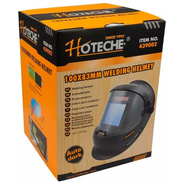 Сварочная маска Hoteche 439002 Черный / 1 photo 2