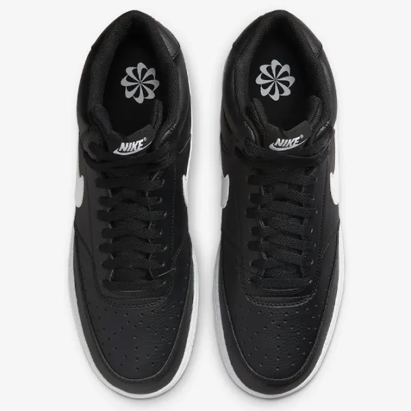Ghete pentru bărbați Nike Court Vision Mid Nn 46 / Black photo 4