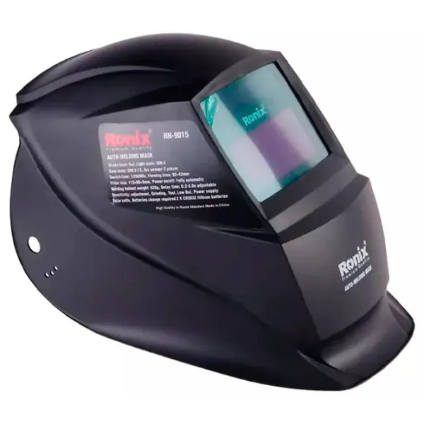Сварочная маска Ronix RH-9015 Черный / 1 photo 4