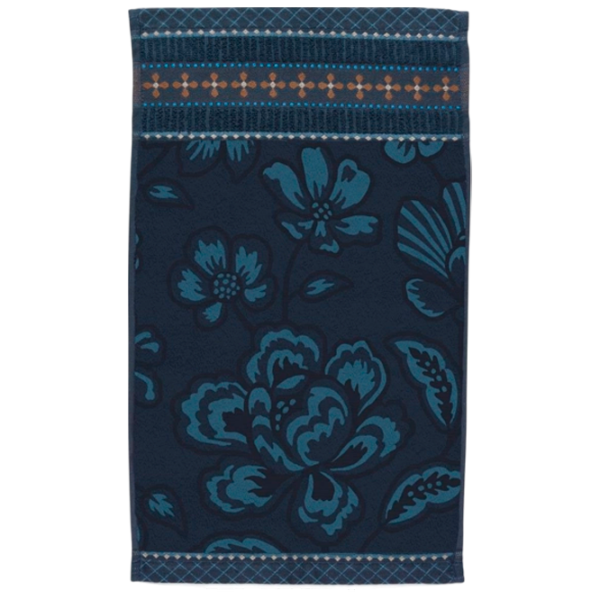 Ștergar Jasmin Jacquard Blue photo 1 Ștergar Jasmin Jacquard Blue photo 1