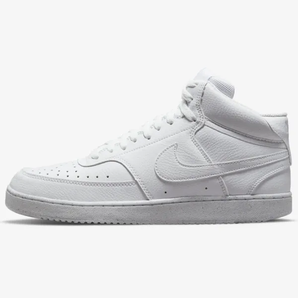 Ghete pentru bărbați Nike Court Vision Mid Nn 44.5 / White photo 2