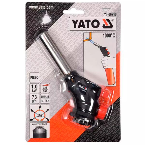Горелка Yato YT36710 Пропан / 1000 °C photo 5 Горелка Yato YT36710 Пропан / 1000 °C photo 5