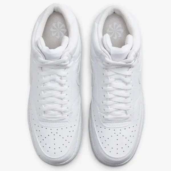 Ghete pentru bărbați Nike Court Vision Mid Nn 42.5 / White photo 4