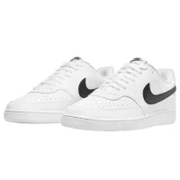 Ghete pentru bărbați Nike Court Vision Low Nn 45.5 / White Black