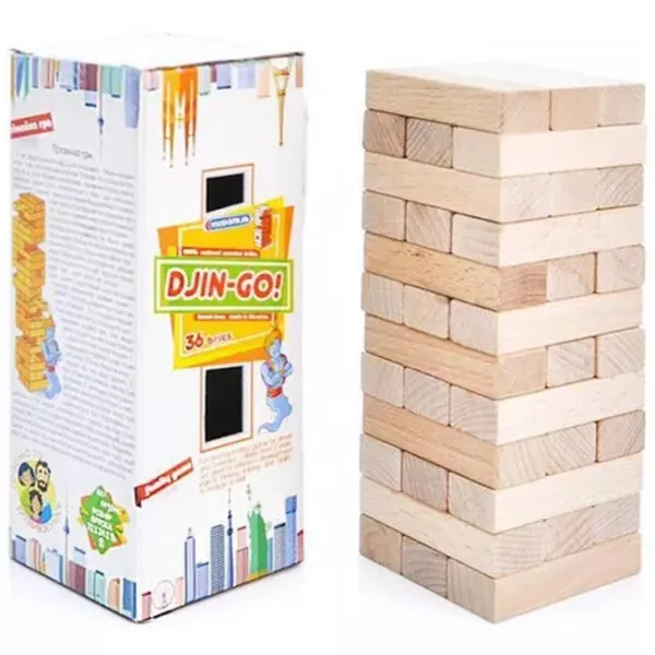 Настольная игра Miscellaneous Djenga 3+/ Логическая игра photo 2