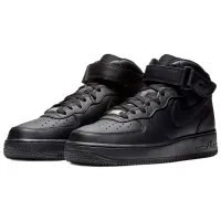 Кеды для мужчин Nike Air Force 1 Mid '07 46 / Черный