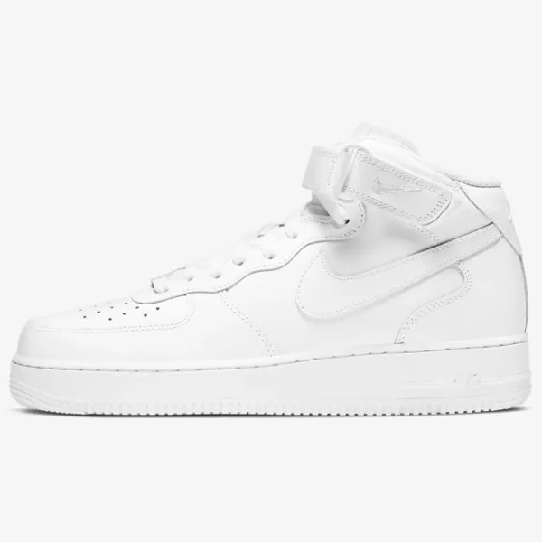 Ghete pentru bărbați Nike Air Force 1 Mid '07 42 / White photo 2