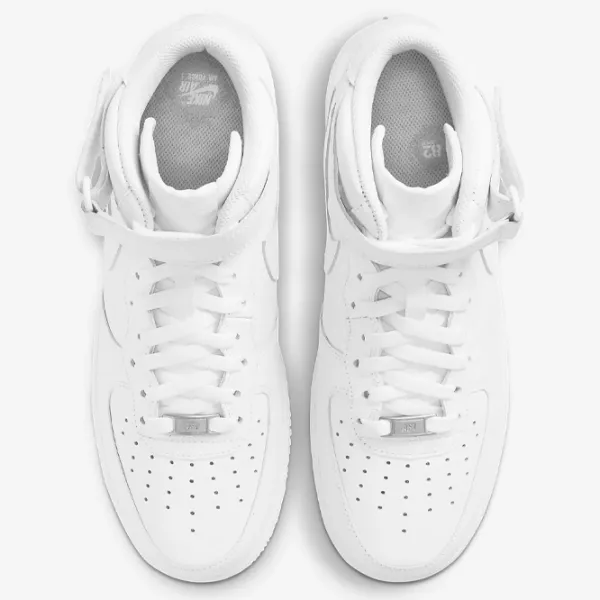 Ghete pentru bărbați Nike Air Force 1 Mid '07 40 / White photo 4