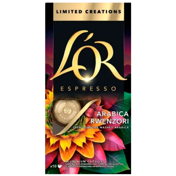 Кофе L'OR Rwenzori Капсулы / Nespresso / 10 капсул photo 1