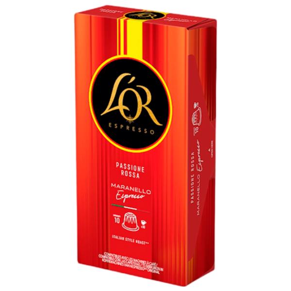 Cafea L'OR Passione Rossa Maranello Capsule / Nespresso / 10 capsule photo 3