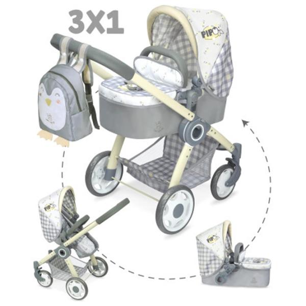 Cărucior pentru păpuși DeCuevas PIPO 2022 80547  Pentru plimbare / 3+ photo 6