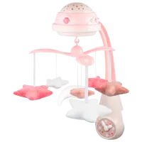 Игрушка для колясок и кроваток Canpol Babies 75/100  0+ / Розовый