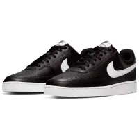 Ghete pentru bărbați Nike Court Vision Low Nn 45.5 / Black White