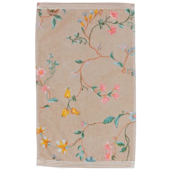 Ștergar Pip Studio Les Fleurs Beige photo 1 Ștergar Pip Studio Les Fleurs Beige photo 1