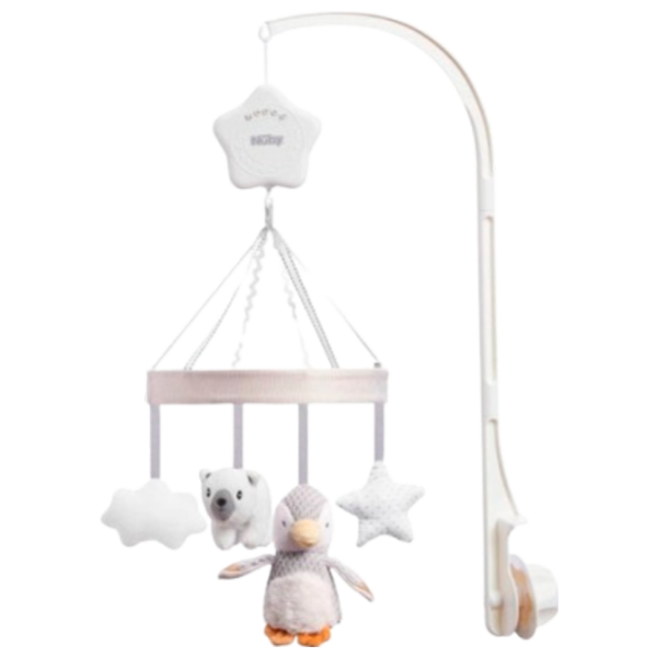 Jucărie pentru pătuțuri și cărucioare Nuby Baby Mix ID99613  1+ / White photo 1