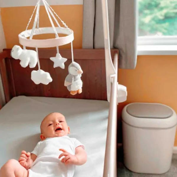 Jucărie pentru pătuțuri și cărucioare Nuby Baby Mix ID99613  1+ / White photo 3