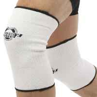 Apărătoare pentru genunchi Insportline CO-8902  White / Elastan / Adult