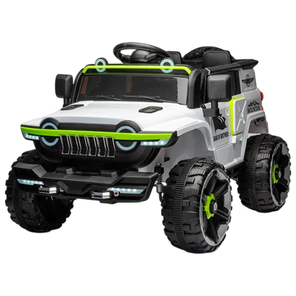 Mașină electrică Jeep Richi Tichi RT2218/1  / / 3+ / White photo 1