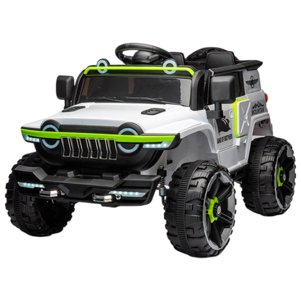 Mașină electrică Jeep Richi Tichi RT2218/1  / / 3+ / White photo 1