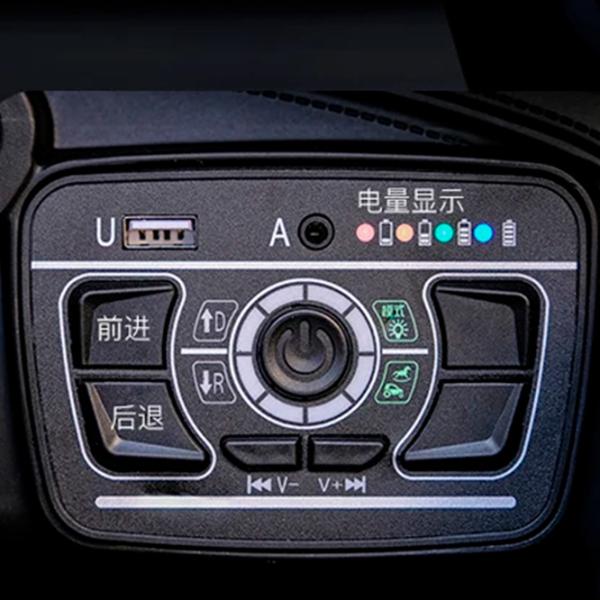 Mașină electrică Jeep Richi Tichi RT2218/1  / / 3+ / White photo 8