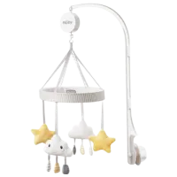 Игрушка для колясок и кроваток Nuby Baby Mix ID99828  1+ / Белый