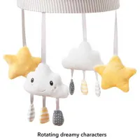 Игрушка для колясок и кроваток Nuby Baby Mix ID99828 1+ / Белый photo 5