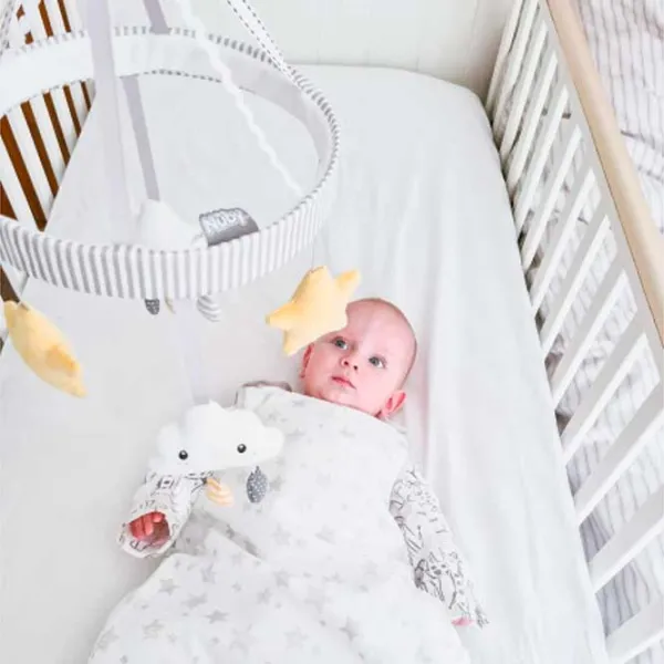 Jucărie pentru pătuțuri și cărucioare Nuby Baby Mix ID99828  1+ / White photo 6