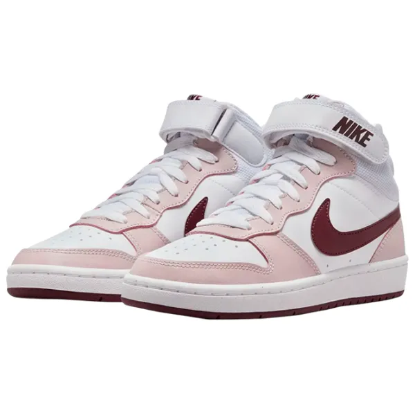 Ghete pentru fete Nike Court Borough Mid 2 Gs Demisezon / Pink photo 1