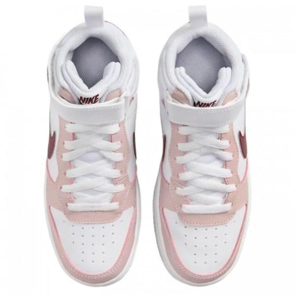 Ghete pentru fete Nike Court Borough Mid 2 Gs Demisezon / Pink photo 4