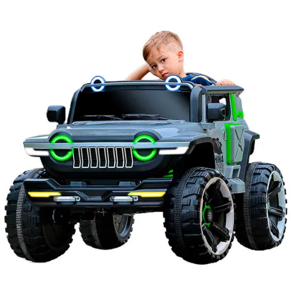 Mașină electrică Jeep Richi Tichi RT2218/2  / / 3+ / Gray photo 7