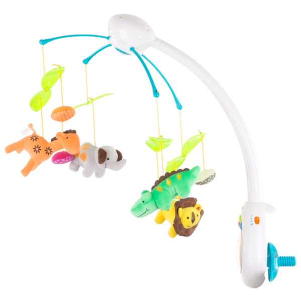 Игрушка для колясок и кроваток Chipolino Baby Mix MILS02114ZO  0+ / Белый photo 1