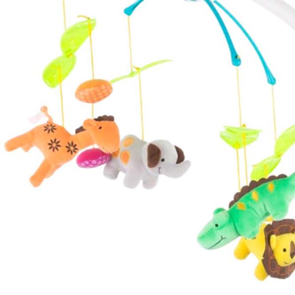 Игрушка для колясок и кроваток Chipolino Baby Mix MILS02114ZO  0+ / Белый photo 4