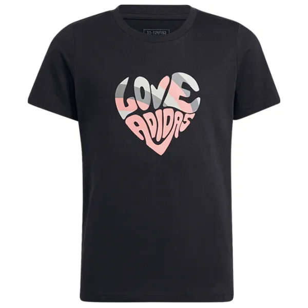 Tricou pentru fete Adidas Xpress Street Jam Graphic Tee  / Black photo 1 Tricou pentru fete Adidas Xpress Street Jam Graphic Tee  / Black photo 1