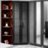 Шкаф Ambianta Inter-3 224 x 50 x 30см cm / ЛДСП / Тёмное сонома