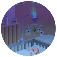 Jucărie pentru pătuțuri și cărucioare Chipolino Baby Mix MILD02302KOA 0+ / White photo 4