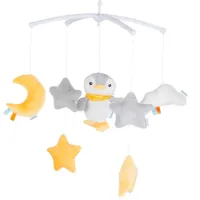 Jucărie pentru pătuțuri și cărucioare Chipolino Baby Mix MILD02301PEN 0+ / White photo 2