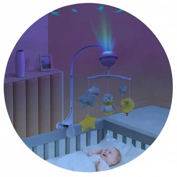 Игрушка для колясок и кроваток Chipolino Baby Mix MILD02301PEN  0+ / Белый photo 5