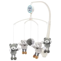 Игрушка для колясок и кроваток BabyMix Baby Mix 53096  0+ / Белый