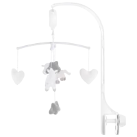 Игрушка для колясок и кроваток Chipolino MILD02104PON  0+ / Белый