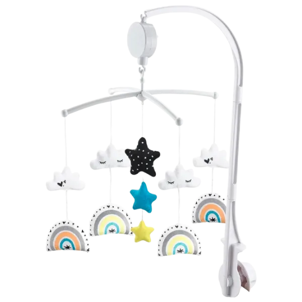 Игрушка для колясок и кроваток Chipolino MILR02305SKY  0+ / Белый photo 1