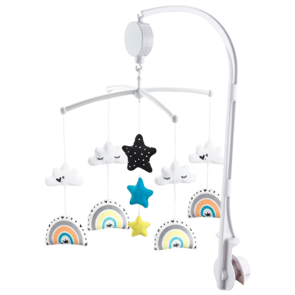 Игрушка для колясок и кроваток Chipolino MILR02305SKY  0+ / Белый photo 1