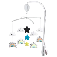 Игрушка для колясок и кроваток Chipolino MILR02305SKY  0+ / Белый