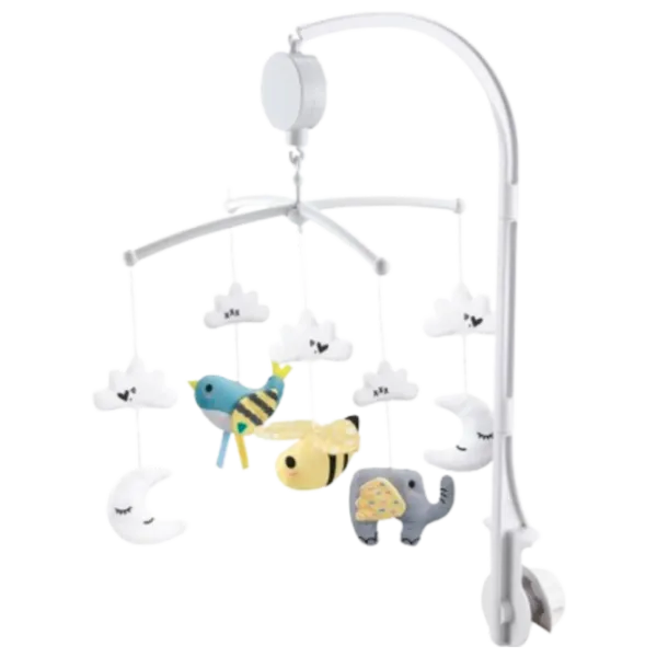 Игрушка для колясок и кроваток Chipolino MILR02306BEE  0+ / Белый photo 1