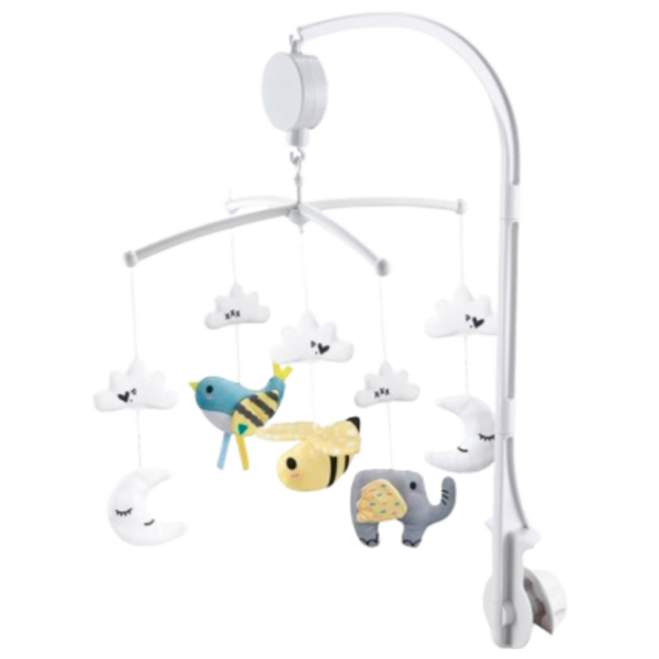 Игрушка для колясок и кроваток Chipolino MILR02306BEE  0+ / Белый photo 1