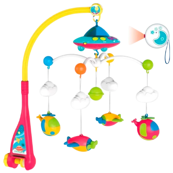 Jucărie pentru pătuțuri și cărucioare Baby Mix Alexis 38648  0+ / Multicolor photo 1