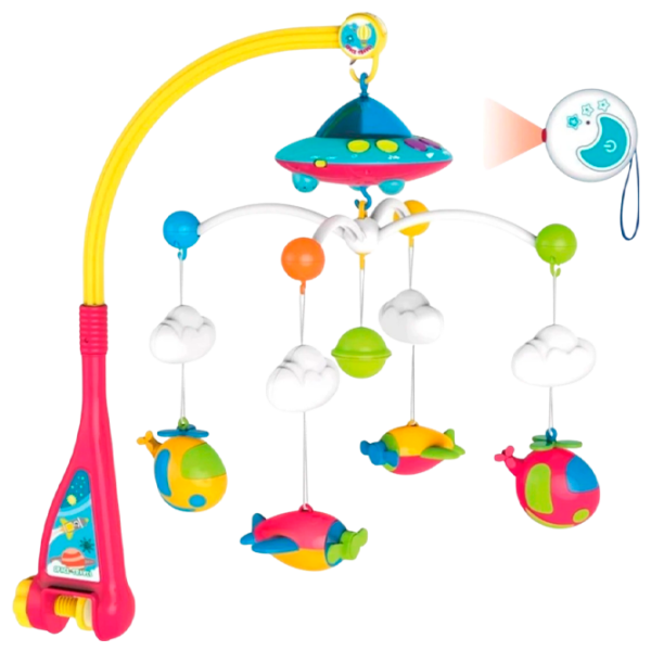 Jucărie pentru pătuțuri și cărucioare Baby Mix Alexis 38648  0+ / Multicolor photo 1