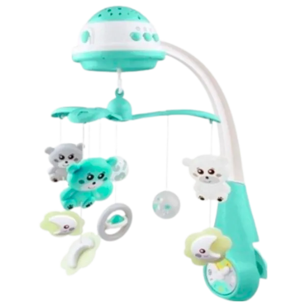 Jucărie pentru pătuțuri și cărucioare Baby Mix Animals FS-35604  0+ / Mint photo 1